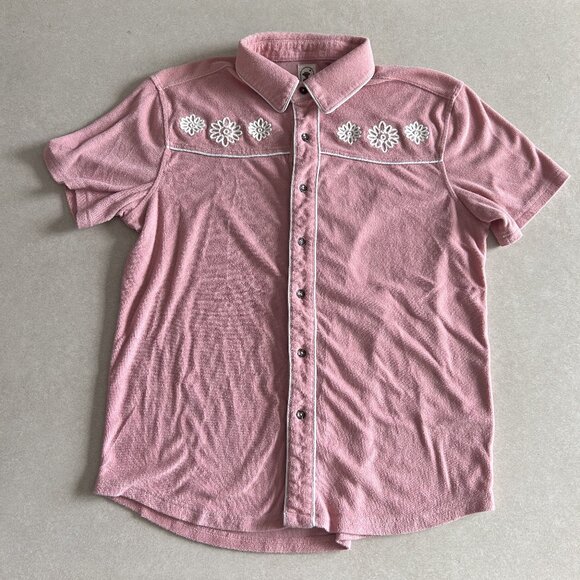 Dandy Del Mar The Gaucho Terry Cloth Shirt ASO John B Outer Banks - Picture 5 of 11